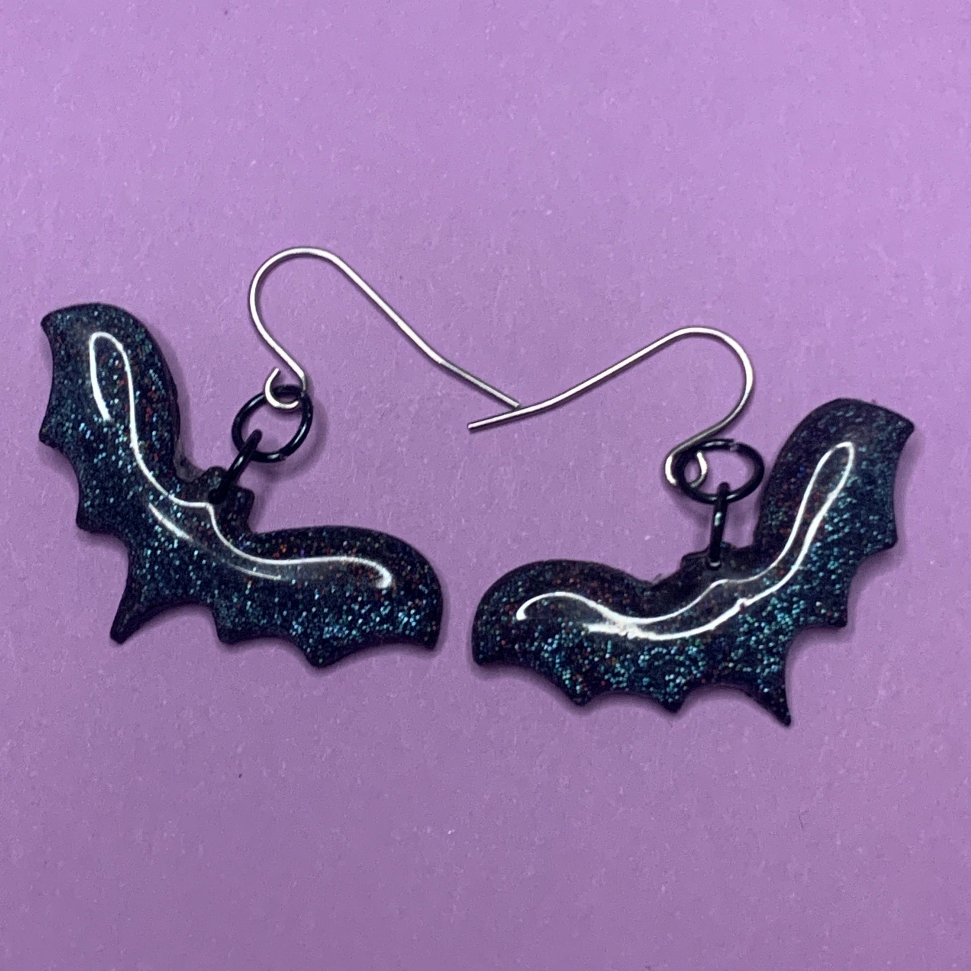 Glittery Bats - Studio Mintii Add some sparkle to your Halloween with our Glittery Bats! These shimmering creatures will add a touch of fun and fright to any party or occasion. Beware, they may just steal the show (or your heart)!  #